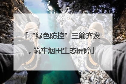 “绿色防控”三箭齐发，筑牢烟田生态屏障