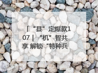 “县”定爆款107｜“机”智共享 解锁“特种兵团”的N种可能