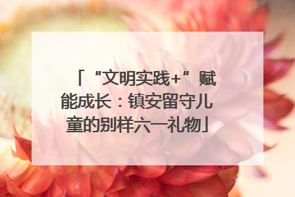 “文明实践+”赋能成长：镇安留守儿童的别样六一礼物