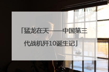 猛龙在天——中国第三代战机歼10诞生记