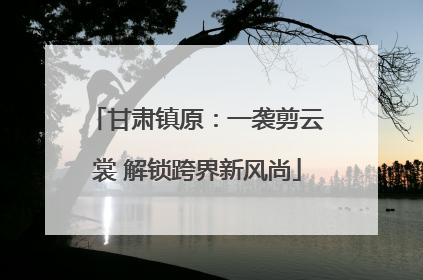 甘肃镇原：一袭剪云裳 解锁跨界新风尚