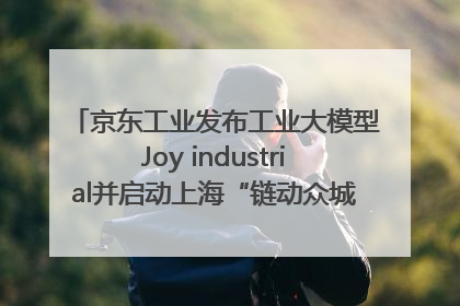 京东工业发布工业大模型Joy industrial并启动上海“链动众城 万亿降本”计划