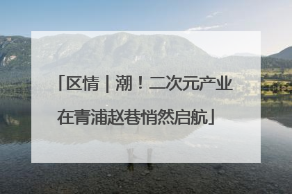 区情｜潮！二次元产业在青浦赵巷悄然启航