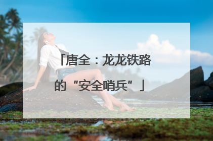 唐全：龙龙铁路的“安全哨兵”