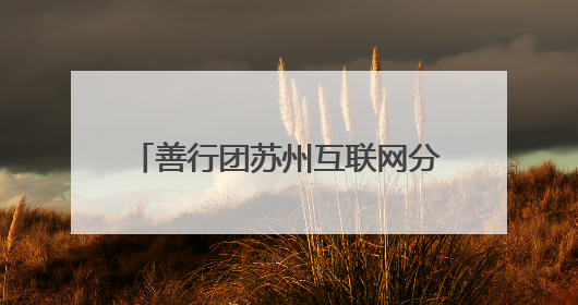 善行团苏州互联网分会：情暖双节，特别活动致敬城市守护者
