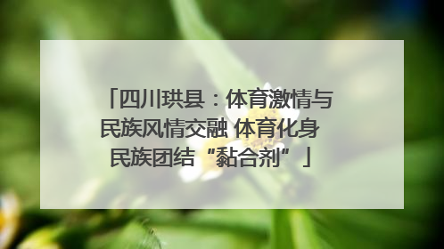 四川珙县：体育激情与民族风情交融 体育化身民族团结“黏合剂”