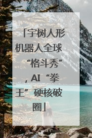 宇树人形机器人全球“格斗秀”，AI“拳王”硬核破圈