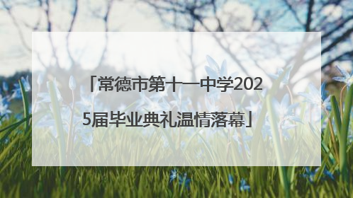 常德市第十一中学2025届毕业典礼温情落幕