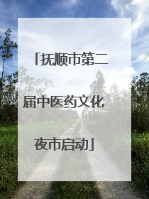 抚顺市第二届中医药文化夜市启动