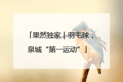 果然独家｜羽毛球，泉城“第一运动”