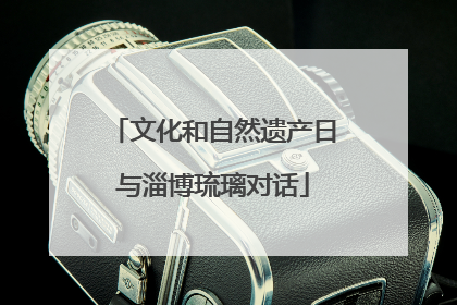 文化和自然遗产日与淄博琉璃对话