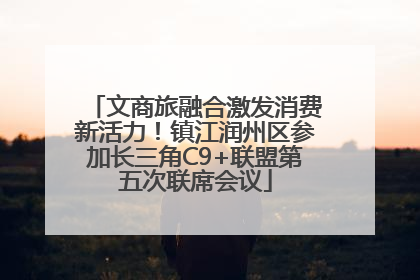 文商旅融合激发消费新活力！镇江润州区参加长三角C9+联盟第五次联席会议