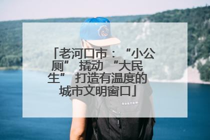老河口市：“小公厕” 撬动 “大民生” 打造有温度的城市文明窗口