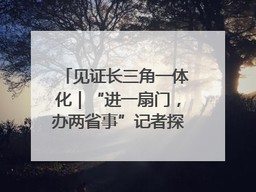 见证长三角一体化｜“进一扇门，办两省事”记者探访苏皖“两省一街”警务室
