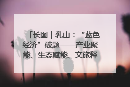 长图｜乳山：“蓝色经济”破题——产业聚能、生态赋能、文旅释能的协同路径
